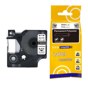Compatible A1805440 Şeffaf Kalıcı Polyester Etiketler 1/4