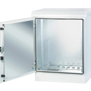  IP66 600x450 Zemin Tipi Bazalı Rack Kabin - 9U